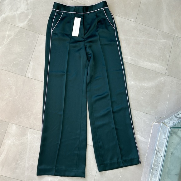 Veronica Beard Teal with lavender piping suit.  New with tags. Size 6 - Picture 6 of 7